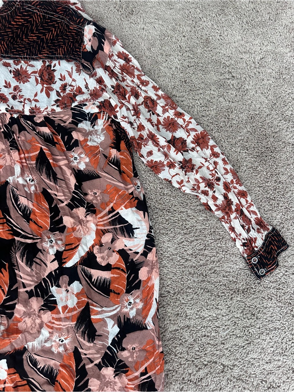 We The Free Fall Pattern Button-Up - Picture 4 of 4